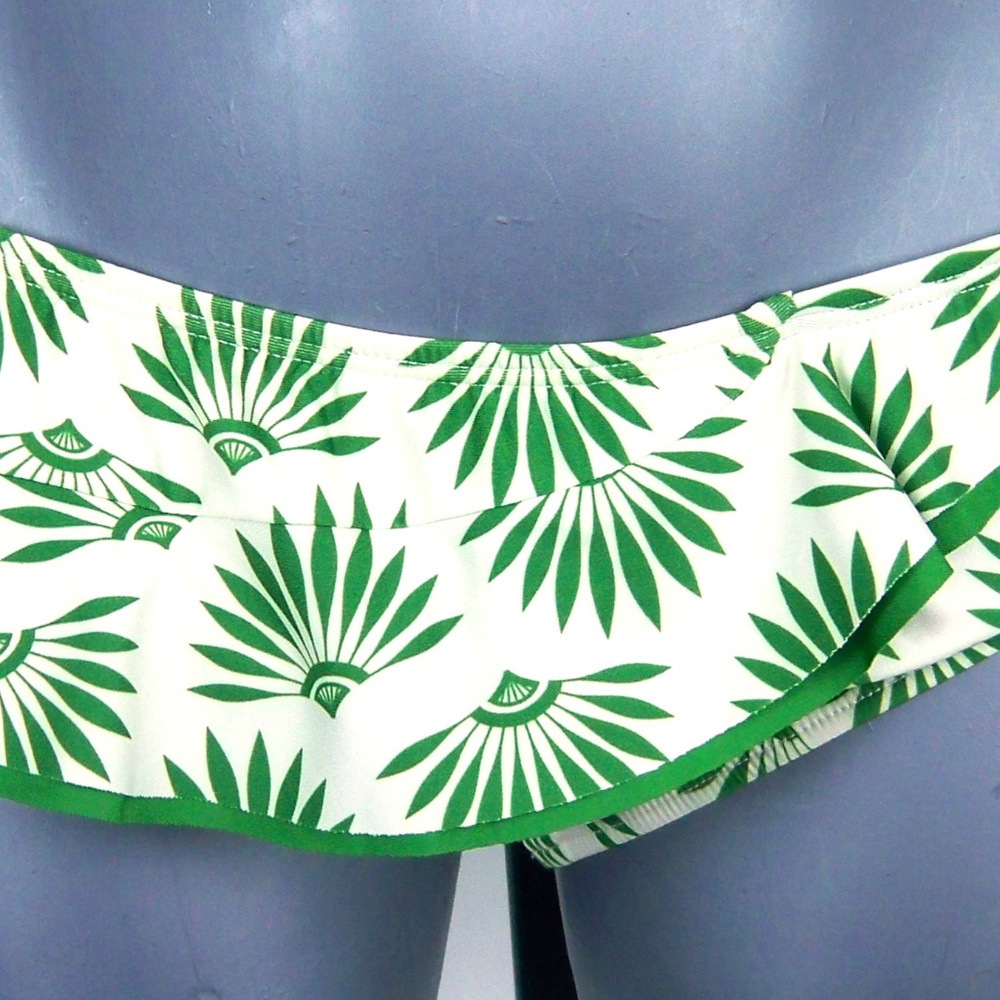 NWT ANTONIO MELANI "PALM LEAF" Kelly Green